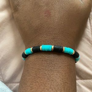 black and green bracelet